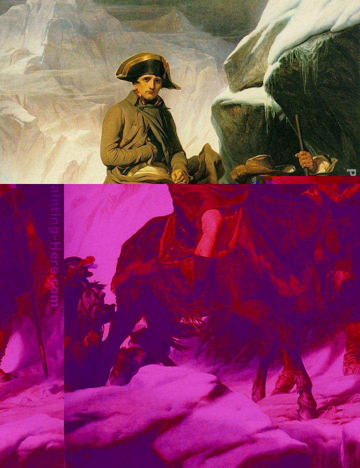 Paul Delaroche Napoleon Crossing the Alps